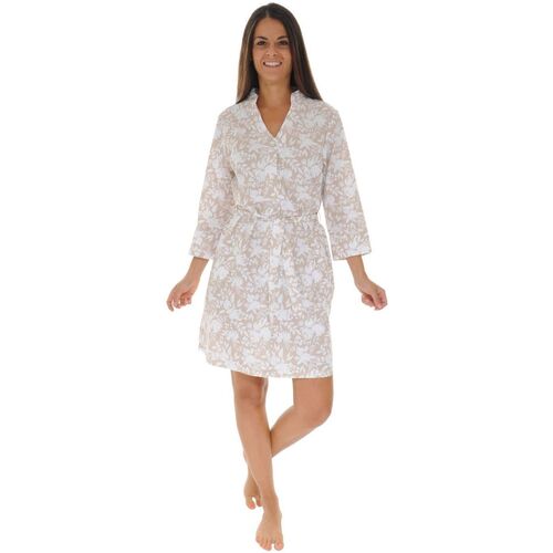 textil Dame Pyjamas / Natskjorte Pilus ELLORIE Brun
