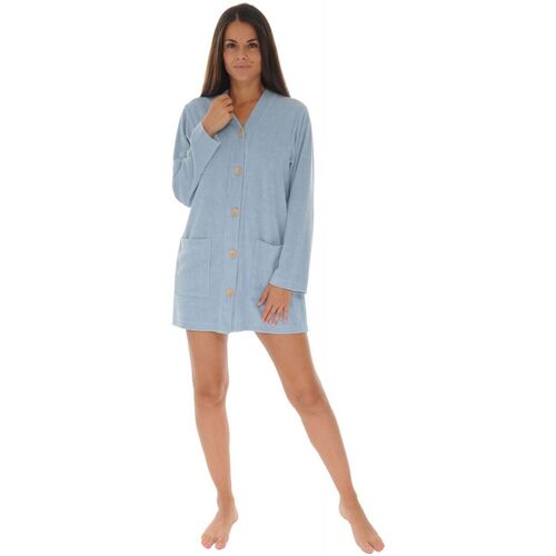 textil Dame Pyjamas / Natskjorte Pilus ELINE Blå