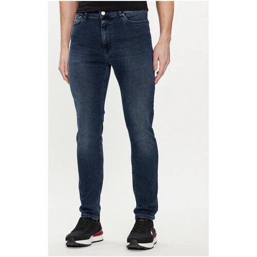 textil Herre Jeans - skinny Tommy Jeans DM0DM18753 Blå