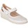 Sko Dame Lave sneakers Mysoft MOCCASINS  208 Hvid