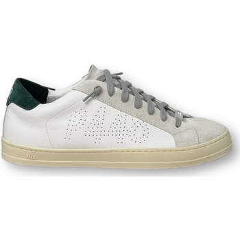 Sko Herre Sneakers P448 CORJOHN WHITE/GREEN Hvid
