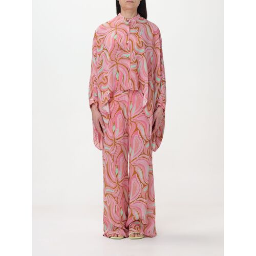 textil Dame Skjorter / Skjortebluser Maliparmi JM551550611 C3242 Flerfarvet