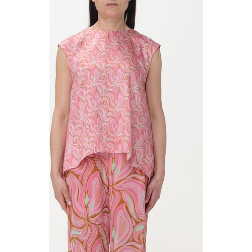 textil Dame Toppe / Bluser Maliparmi JP005860133 C3229 Pink