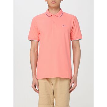 textil Herre T-shirts & poloer Sun68 A34113 14 Pink