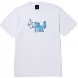 textil Herre T-shirts & poloer Huf T-shirt mod-dog ss Hvid