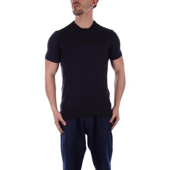 textil Herre T-shirts m. korte ærmer Emporio Armani 8N1TF0 1JCDZ Blå
