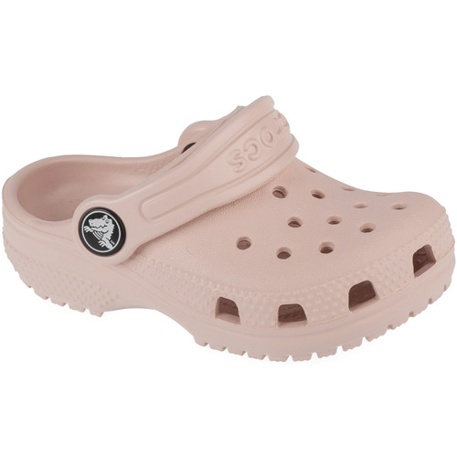 Sko Pige Tøfler Crocs Classic Clog Kids T Pink