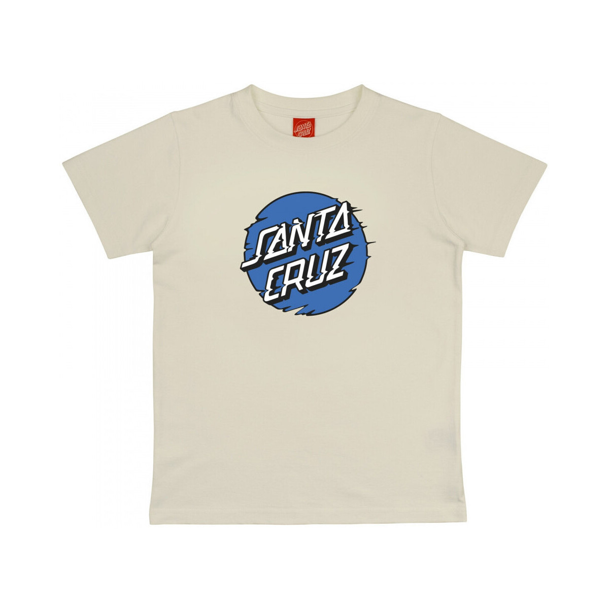 textil Børn T-shirts & poloer Santa Cruz Youth vivid other dot front Grå