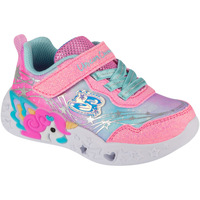 Sko Pige Lave sneakers Skechers Unicorn Charmer - Lil Stellar Pink