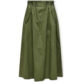 textil Dame Nederdele Only Pamala Long Skirt - Capulet Olive Grøn