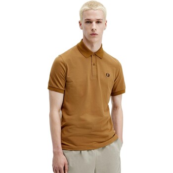 textil Herre Polo-t-shirts m. korte ærmer Fred Perry POLO HOMBRE   M3 Brun