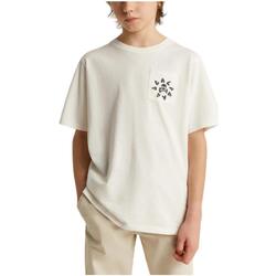 textil Dreng T-shirts m. korte ærmer Scalpers  Hvid
