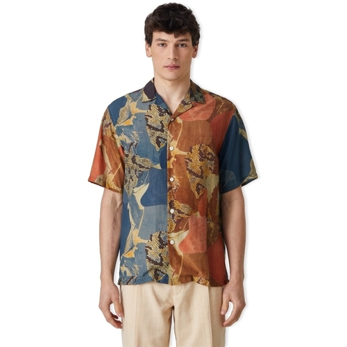 textil Herre Skjorter m. lange ærmer Portuguese Flannel Mastic Shirt - Patchwork Flerfarvet