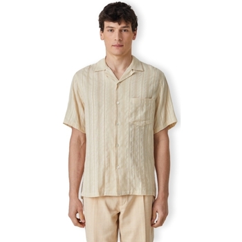 textil Herre Skjorter m. lange ærmer Portuguese Flannel Almada Shirt - Ecru Beige