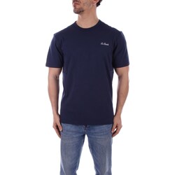 textil Herre T-shirts m. korte ærmer Mc2 Saint Barth DOV0001 Blå
