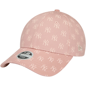 Accessories Dame Kasketter New-Era Wmns Monogram 9FORTY New York Yankees Cap Pink