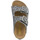 Sko Dame Sandaler Colors of California Glitter sandal 2 buckles Blå
