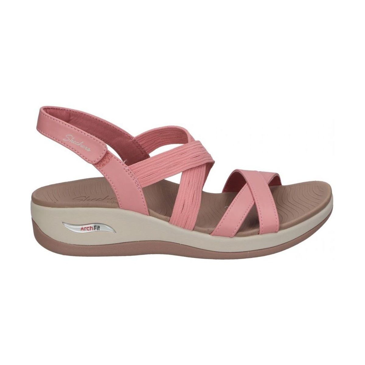 Sko Dame Sandaler Skechers 163387-CRL Pink