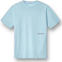 textil Dame T-shirts & poloer Hinnominate HMABW00124PTTS0043 CE03 Blå