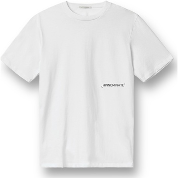 textil Herre T-shirts & poloer Hinnominate HMABM00008PTTS0038 BI01 Hvid