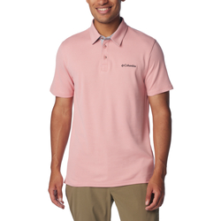 textil Herre Polo-t-shirts m. korte ærmer Columbia Nelson Point Polo Pink