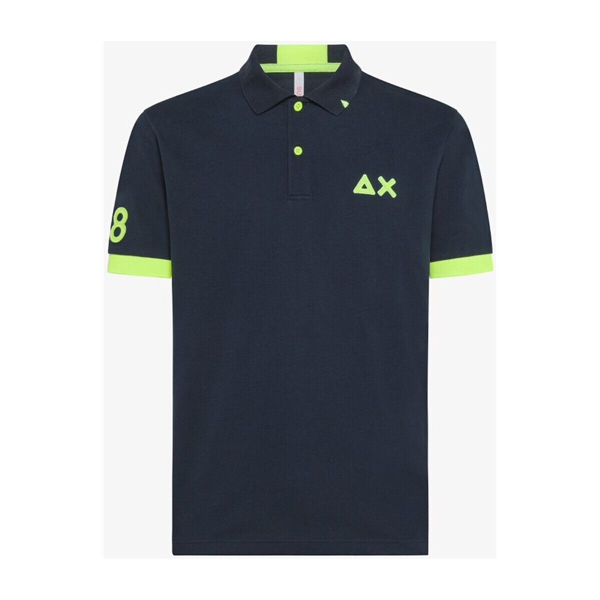 textil Herre Polo-t-shirts m. korte ærmer Sun68 A34122 Blå