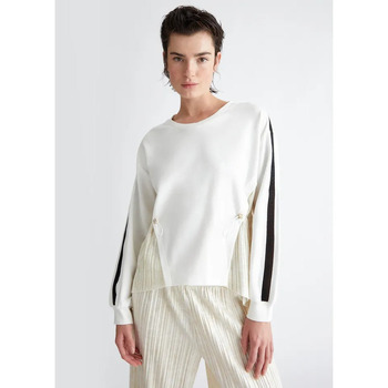 textil Dame Sweatshirts Liu Jo TA4027-JS182 Elfenben