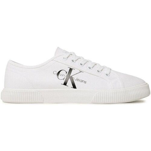 Sko Herre Sneakers Calvin Klein Jeans YM0YM00306 Hvid