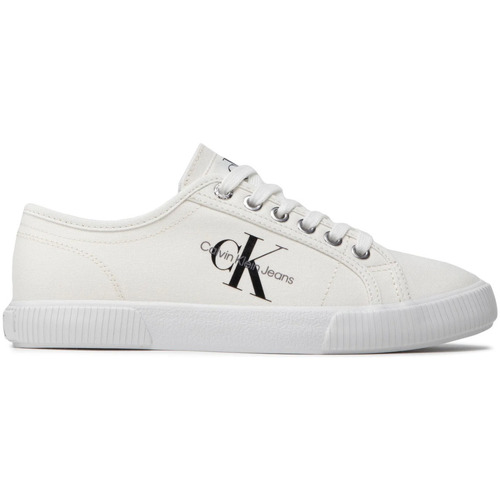 Sko Dame Sneakers Calvin Klein Jeans YW0YW00482 Hvid