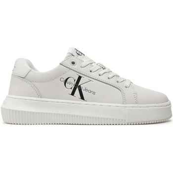 Sko Dame Sneakers Calvin Klein Jeans YW0YW00823 Hvid
