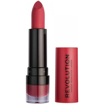 skoenhed Dame Læbestift Makeup Revolution Matte Lipstick - 141 Rouge Rød
