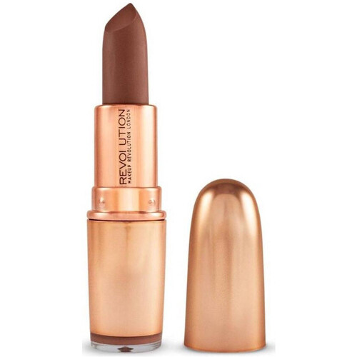 skoenhed Dame Læbestift Makeup Revolution Iconic Matte Nude Lipstick - Inspiration Brun