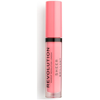skoenhed Dame Lipgloss Makeup Revolution Sheer Brilliant Lip Gloss - 137 Cupcake Pink