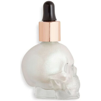 skoenhed Dame Highlighter Makeup Revolution Liquid Highlighter Halloween Skull - Ghosted Grå