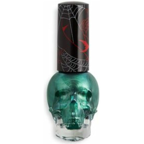 skoenhed Dame Neglelak Makeup Revolution Halloween Skull Nail Polish - Monster Grøn