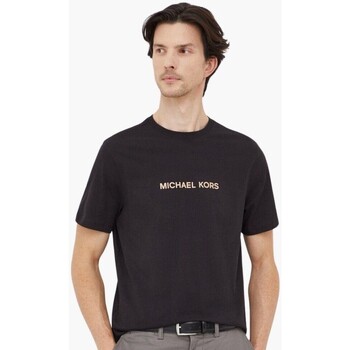 textil Herre T-shirts m. korte ærmer MICHAEL Michael Kors CH351RIFV4 Sort