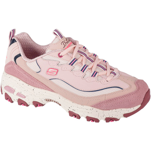 Sko Dame Lave sneakers Skechers D'Lites - Bold Views Pink