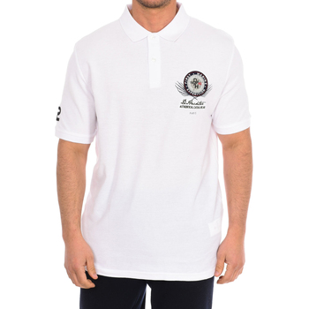 textil Herre Polo-t-shirts m. korte ærmer Daniel Hechter 75100-181990-010 Hvid