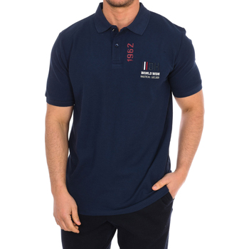 textil Herre Polo-t-shirts m. korte ærmer Daniel Hechter 75107-181990-680 Marineblå
