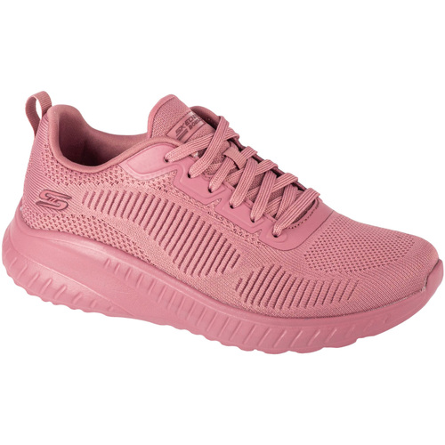Sko Dame Lave sneakers Skechers Bobs Squad Chaos - Face Off Pink
