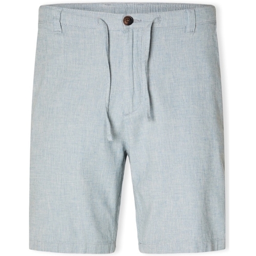 textil Herre Shorts Selected Noos Regular-Brody Shorts - Blue Shadow Blå