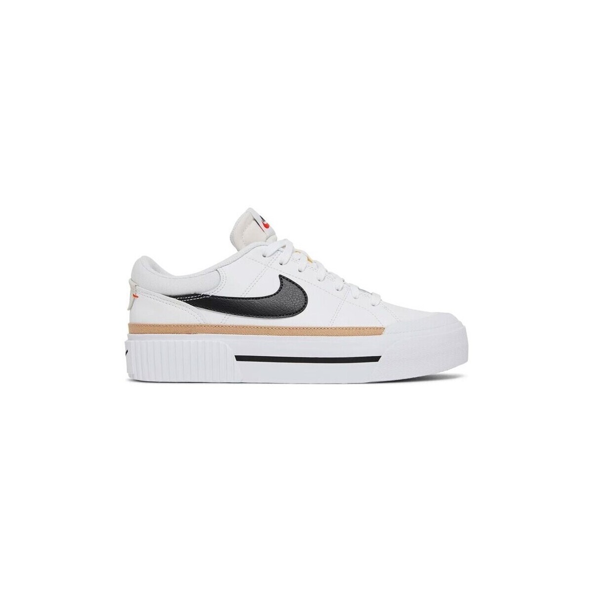 Sko Dame Sneakers Nike DM7590 COURT Hvid