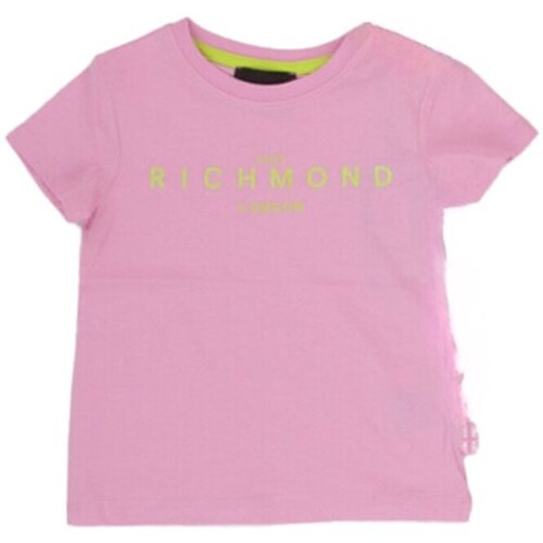 textil Pige T-shirts m. korte ærmer John Richmond RGP24003TS Pink