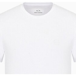 textil Herre T-shirts m. korte ærmer EAX 8NZT84 Z8M9Z Hvid