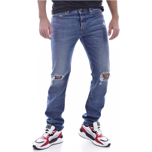 textil Herre Lige jeans Diesel BUSTER 084UV Blå