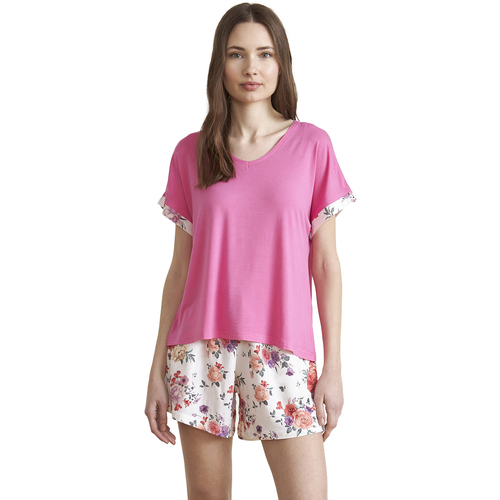 textil Dame Pyjamas / Natskjorte J&j Brothers JJBEH0102 Flerfarvet