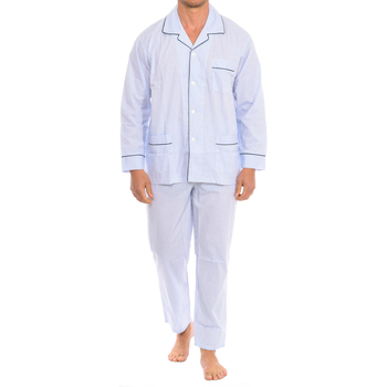 textil Herre Pyjamas / Natskjorte Kisses&Love KL30191 Flerfarvet