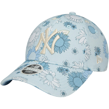 Accessories Dame Kasketter New-Era 9FORTY New York Yankees Floral All Over Print Cap Blå
