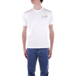textil Herre T-shirts m. korte ærmer Mc2 Saint Barth POT0001 Hvid