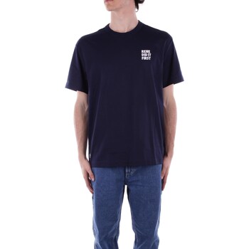 textil Herre T-shirts m. korte ærmer Lacoste TH0133 Blå